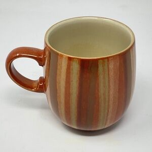 Denby Fire Stripes (retired) Stoneware Coffee mugs